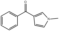 (1-methyl-pyrrol-3-yl)(phenyl)methanone Struktur