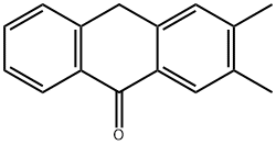 2,3-DIMETHYL-9(10H)-ANTHRACENONE Struktur