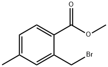 2-bromomethyl-4-methyl-benzoic acid methyl ester, 622847-32-9, 结构式