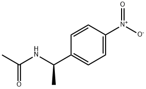 N-乙酰基-R-4-硝基苯乙胺, 62532-38-1, 结构式