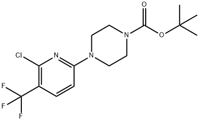 tert-Butyl 4-(6-chloro-5-(trifluoromethyl)pyridin-2-yl)piperazine-1-carboxylate|
