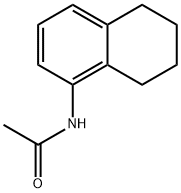 1-ACETAMIDO-5,6,7,8-TETRAHYDRONAPHTHALENE 化学構造式
