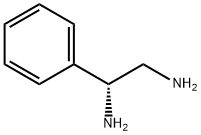 (1R)-1-苯基-1,2-乙二胺 结构式