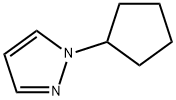 1-环戊基吡唑,62838-59-9,结构式