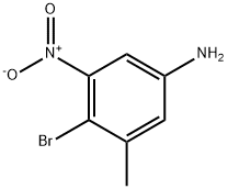 4-Bromo-3-methyl-5-nitroaniline Struktur