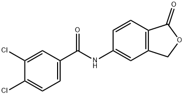 632292-83-2 3,4-dichloro-N-(1-oxo-1,3-dihydro-2-benzofuran-5-yl)benzamide