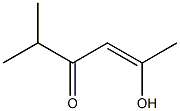 (Z)- 5-hydroxy-2-methylhex-4-en-3-one Structure