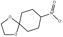 8-Nitro-1,4-Dioxaspiro[4.5]Decane Struktur
