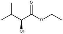 (S)-2-羟基-3-甲基丁酸乙酯, 63674-18-0, 结构式