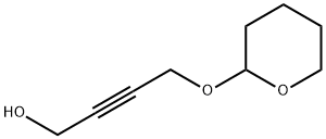 4-[(TETRAHYDRO-2H-PYRAN-2-YL)OXY]-2-BUTYN-1-OL,64244-47-9,结构式