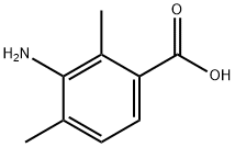 3-氨基-2,4-二甲基苯甲酸, 64289-45-8, 结构式