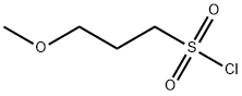 3-甲氧基丙烷-1-磺酰氯 结构式