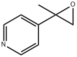 4-(2-methyloxiran-2-yl)pyridine Struktur