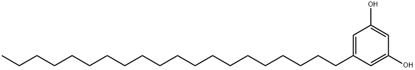 5-二十烷基-1,3-苯二酚 结构式
