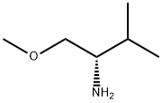 (S)-1-Methoxymethyl-2-methyl-propylamine 化学構造式