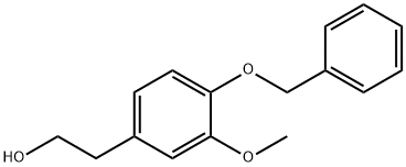 2-(4-BENZYLOXY-3-METHOXY-PHENYL)-ETHANOL Struktur