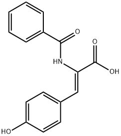 (Z)-2-benzamido-3-(4-hydroxyphenyl)acrylic acid
