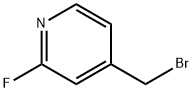 4-(溴甲基)-2-氟吡啶, 64992-03-6, 结构式