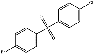 1-Bromo-4-((4-Chlorophenyl)Sulfonyl)Benzene Struktur