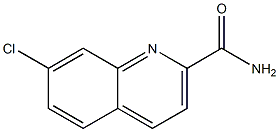 7-Chloro-2-quinolinecarboxamide,65147-97-9,结构式