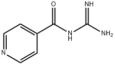 N-(aminoiminomethyl)-4-Pyridinecarboxamide Struktur