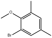 1-Bromo-2-methoxy-3,5-dimethylbenzene Struktur