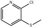2-Chloro-3-(methylthio)pyridine Struktur