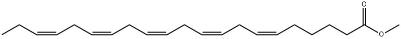 (ALL-Z)-6,9,12,15,18-ヘンエイコサペンタエン酸メチルエステル 化学構造式