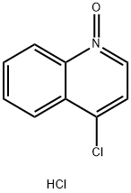 4-chloro-1-oxidoquinolin-1-ium,hydrochloride Struktur