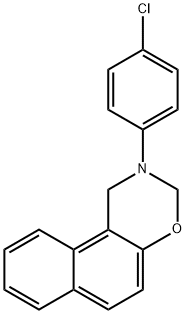 2-(4-chlorophenyl)-2,3-dihydro-1H-naphtho[1,2-e][1,3]oxazine|