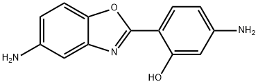 Phenol, 5-amino-2-(5-amino-2-benzoxazolyl)- Struktur
