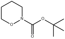[1,2]オキサジンアン-2-カルボン酸TERT-ブチルエステル 化学構造式