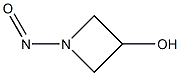 3-Azetidinol, 1-nitroso- Structure
