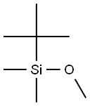 叔丁基二甲基甲氧基硅烷,66548-21-8,结构式