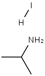 Isopropylamine Hydroiodide Struktur
