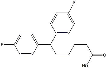 6,6-Bis(4-fluorophenyl)hexanoic acid|6,6-双(4-氟苯基)-正己酸