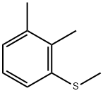 1,2-Dimethyl-3-methylsulfanyl-benzene Struktur
