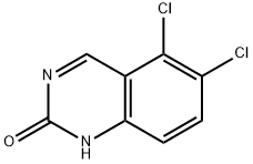 5,6-二氯-喹唑啉-2(1H)-酮, 67092-17-5, 结构式