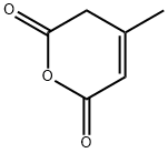 4-甲基-2H-吡喃-2,6(3H)-二酮 结构式