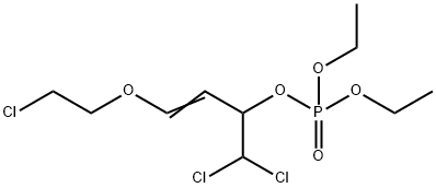 67329-01-5 (E)-4,4-dichloro-1-(2-chloroethoxy)-3-diethoxyphosphoryloxy-but-1-ene
