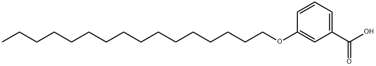 3-(HEXADECYLOXY)BENZOIC ACID Struktur