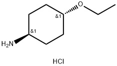 trans-4-Ethoxycyclohexanamine HCl Struktur