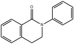 2-苯基-3,4-二氢异喹啉-1(2H)-酮, 6772-51-6, 结构式
