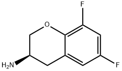 (R)-6,8-difluorochroman-3-amine(WXG00653) Structure