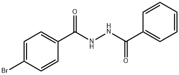 N-benzoyl-4-bromobenzohydrazide 结构式