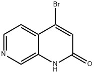 4-bromo-1,7-naphthyridin-2(1H)-one, 67967-12-8, 结构式