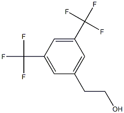 (R)-1-[3,5-二(三氟甲基)-苯基]乙醇 结构式