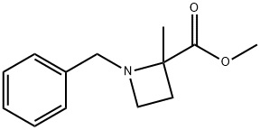Methyl 1-benzyl-2-methylazetidine-2-carboxylate Structure