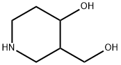 3-Hydroxymethylpiperidin-4-ol Structure