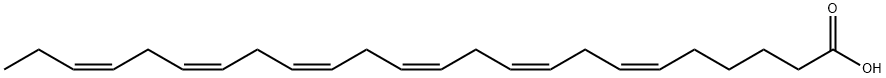 (6Z,9Z,12Z,15Z,18Z,21Z)-Tetracosahexaenoic Acid Structure